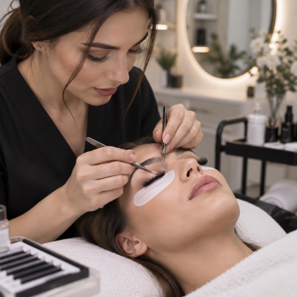 Lash & Brow Studio example content for Facebook Page Post