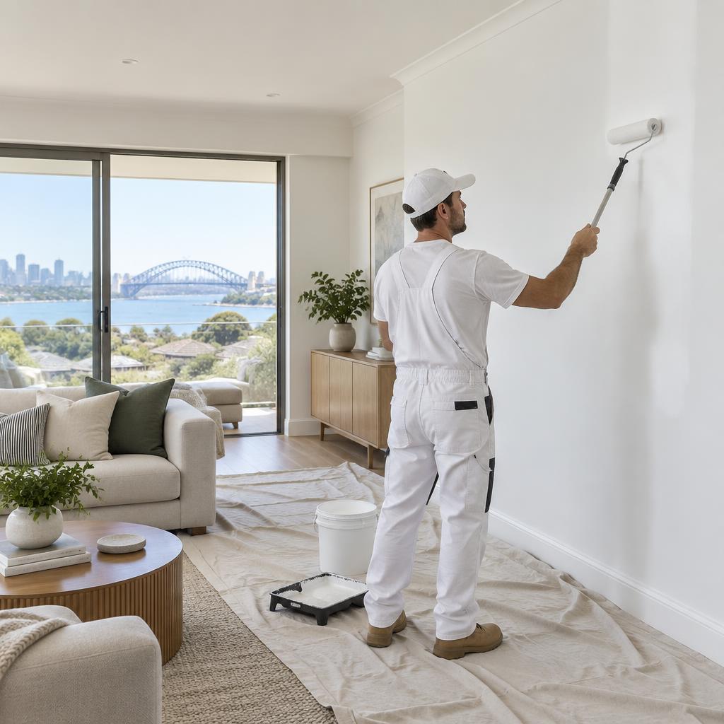 Painting example content for Facebook Page Post