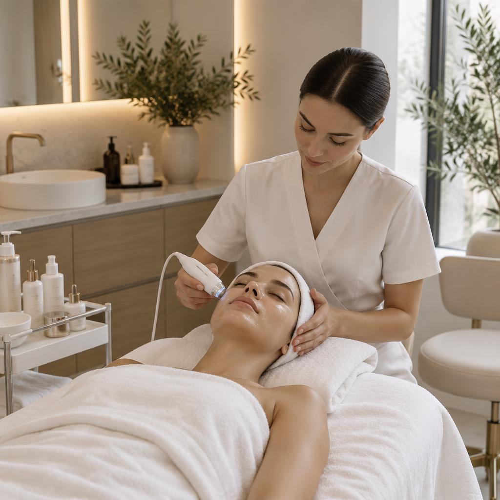 Skin Clinic example content for Facebook Page Post